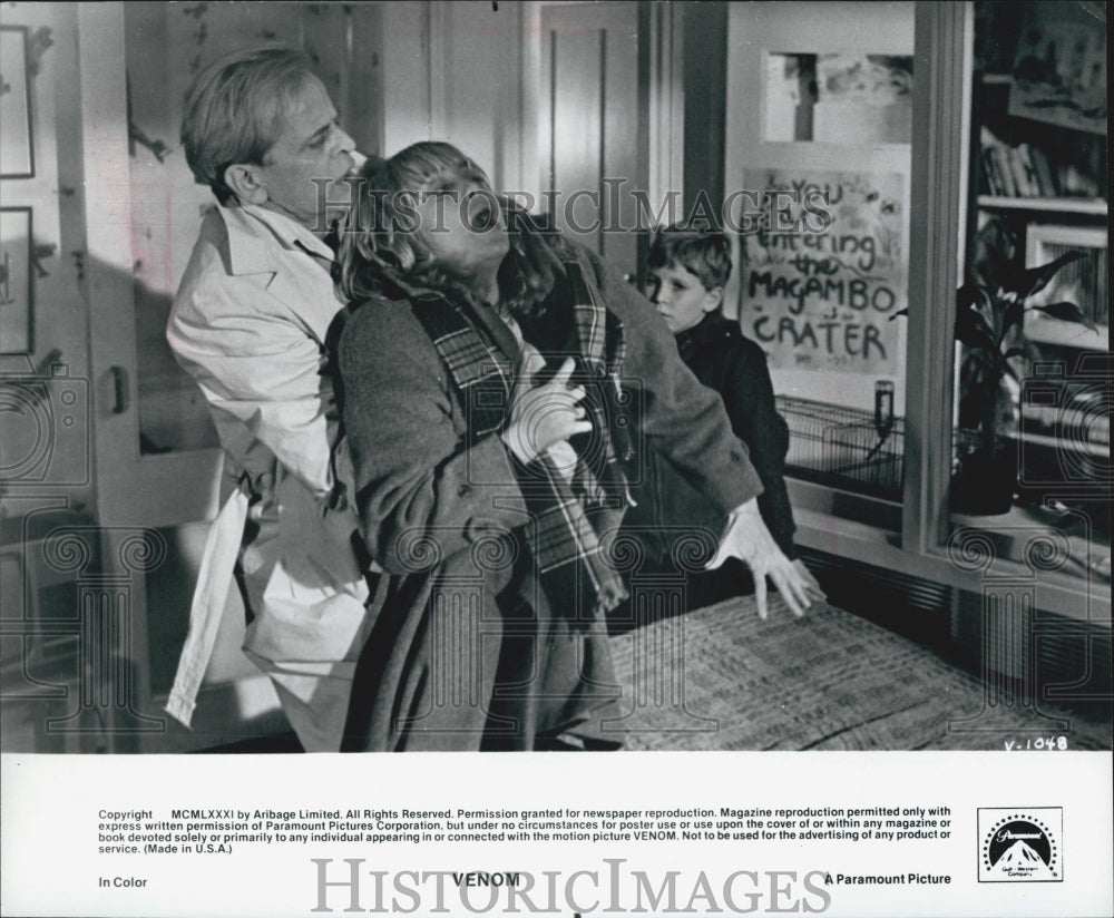 2005 Press Photo Susan George, Klaus Kinski "Venom" - Historic Images