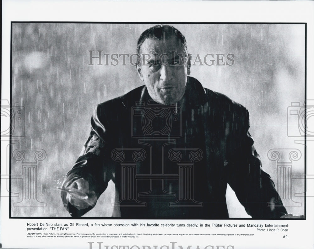 1996 Press Photo Robert De Niro in &quot;The Fan&quot; - Historic Images