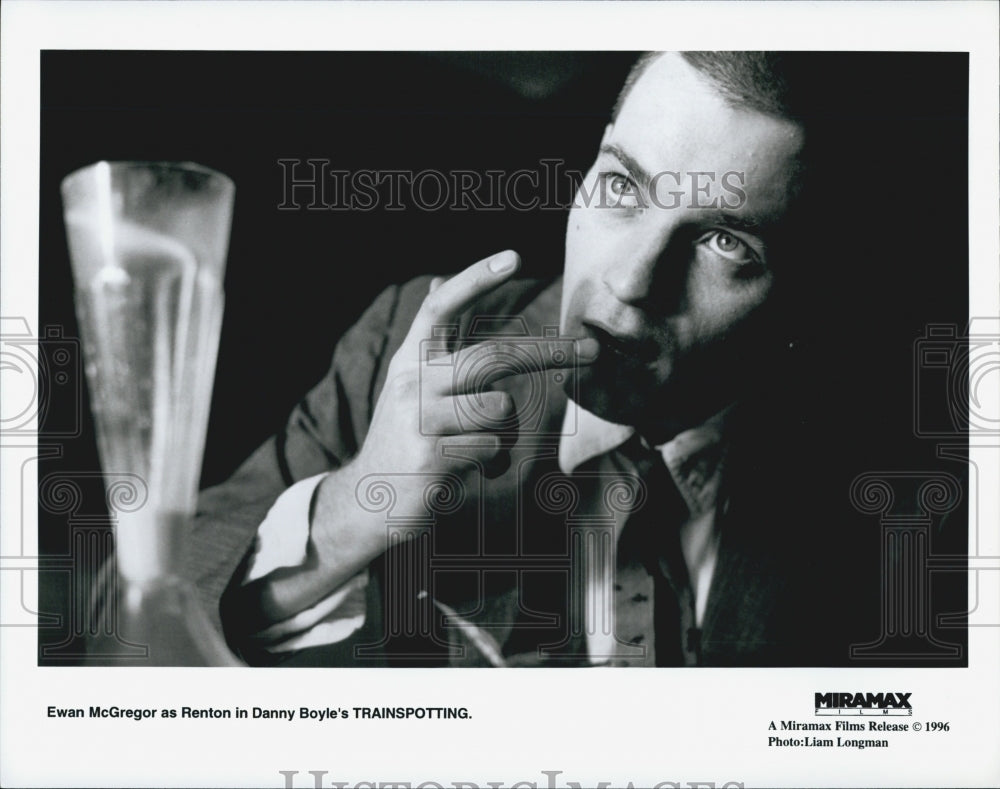 1996 Press Photo Danny Boyle&#39;s &quot;Trainspotting&quot; Starring Ewan McGregor - Historic Images