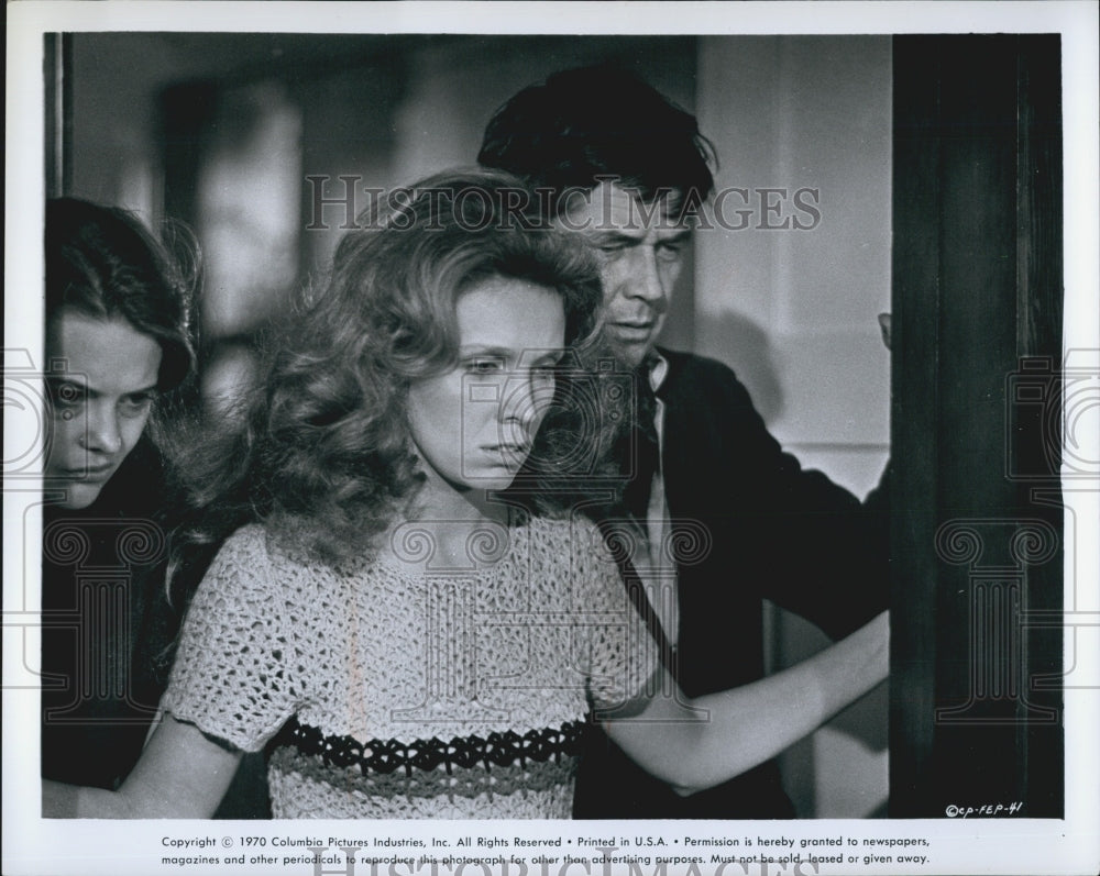 1970 Press Photo &quot;Five Easy Pieces&quot; Starring Lois Smith Susan AnspachRalph Waite - Historic Images