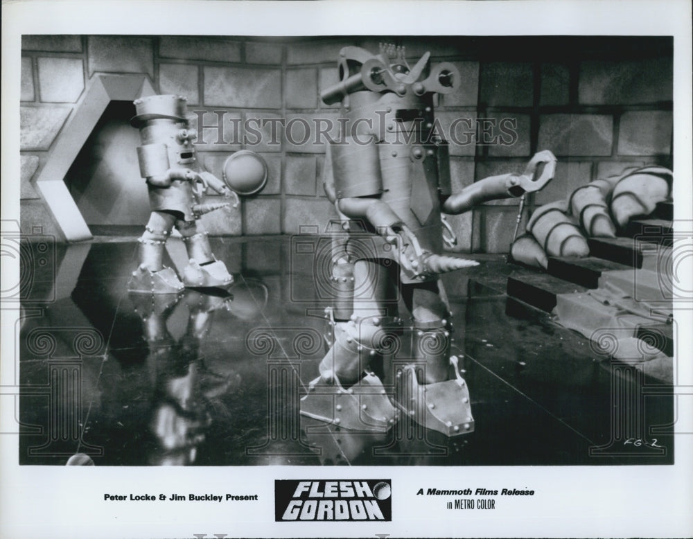 1980 Press Photo"Flesh and Bone" Dennis Quaid & Meg Ryan "Flesh Gordon" a Mammoth Films release - Historic Images