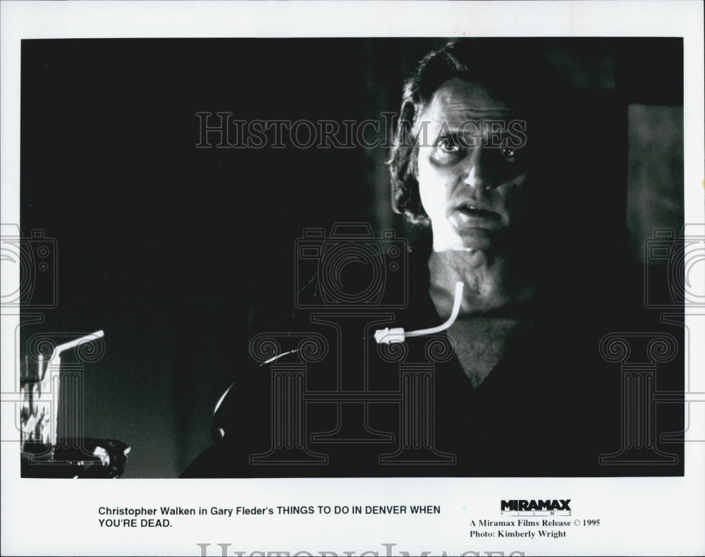 1995 Press Photo &quot;Things To Do In Denver When Dead&quot; Christopher Walken - Historic Images