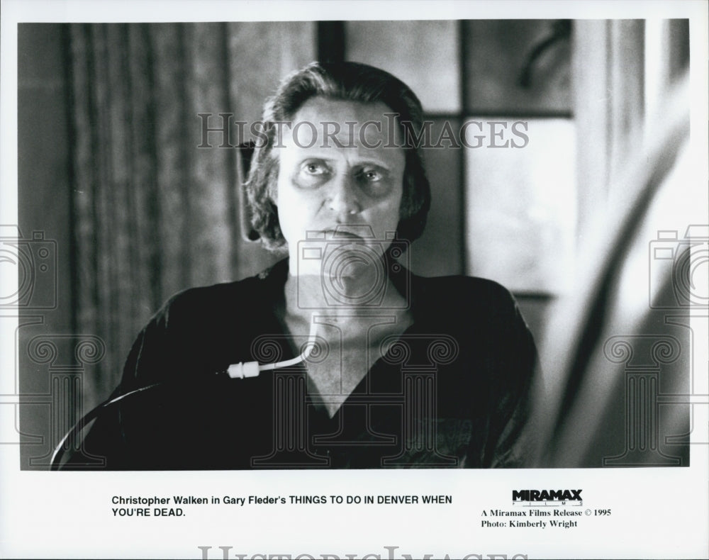 1995 Press Photo &quot;Things To Do In Denver When Dead&quot; Christopher Walken - Historic Images