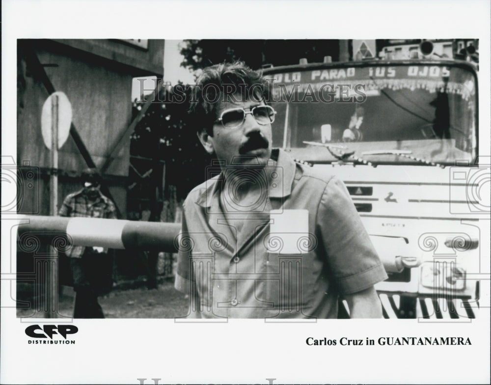 1995 Press Photo  &quot;Guantanamera&quot;  starring Carlos Cruz - Historic Images