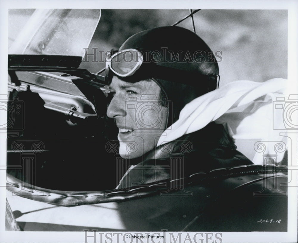 1975 Press Photo  &quot;The Great Waldo Pepper&quot; Robert Redford - Historic Images