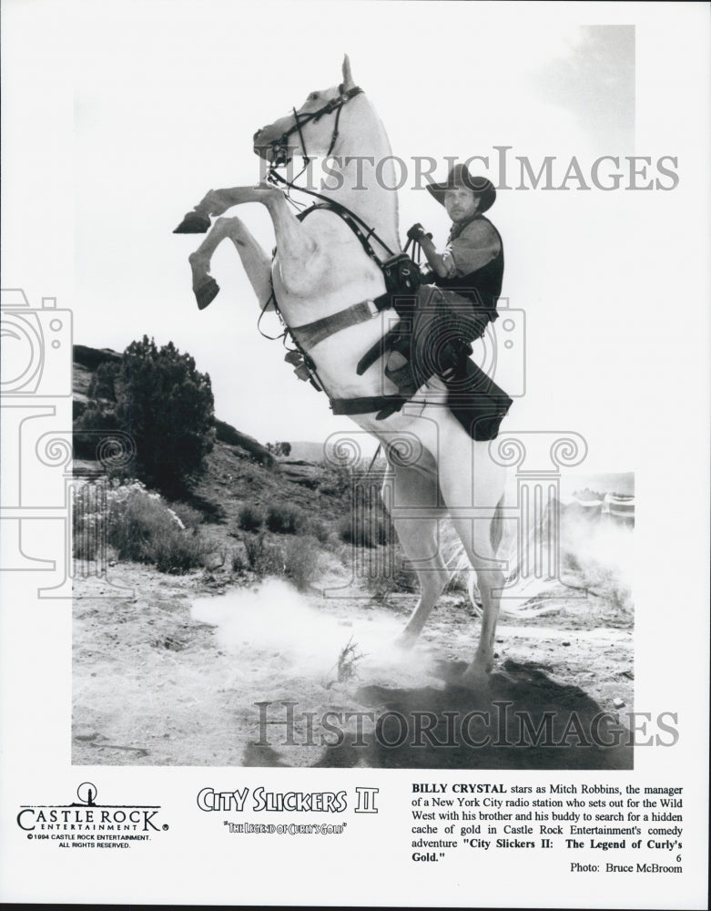 1994 Press Photo  &quot;City Slickers II&quot; Billy Crystal stars - Historic Images