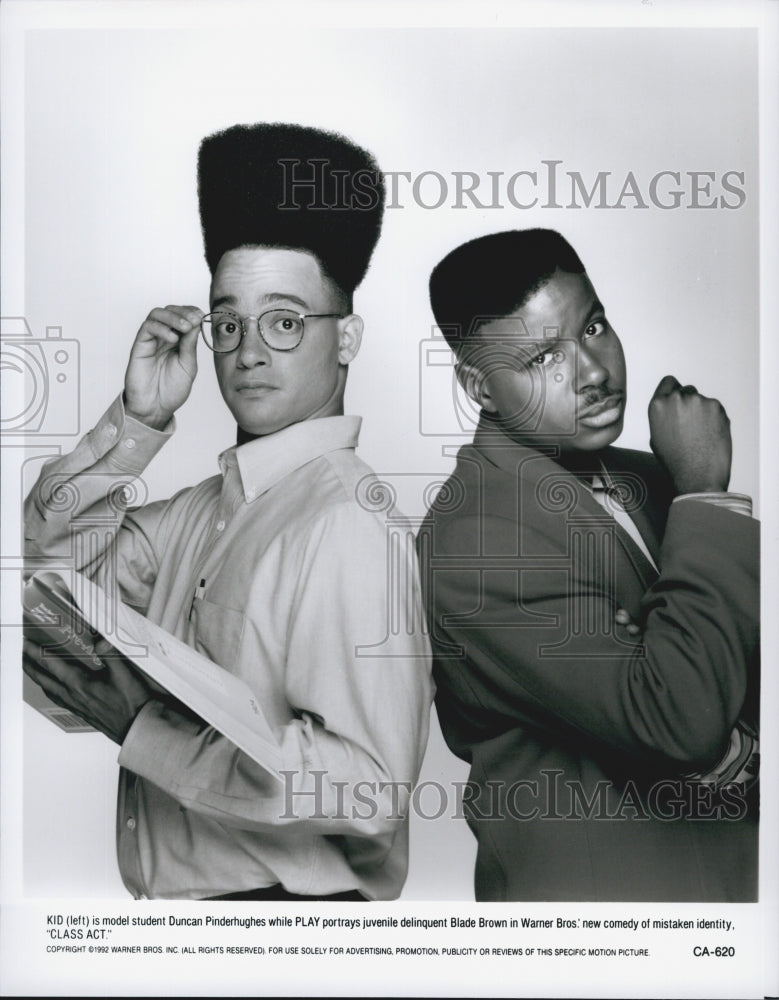 1992 Press Photo Christopher Reid And Christopher Martin In Film "Class Act" - Historic Images