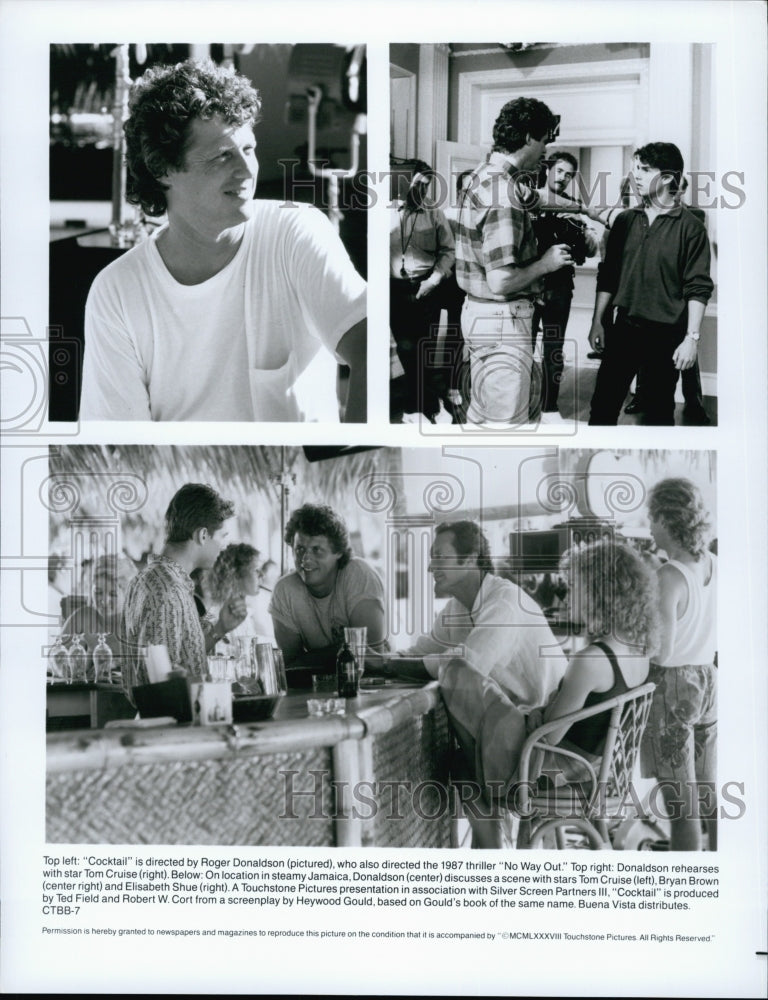 1988 Press Photo Scenes From Movie "Cocktail" - Historic Images