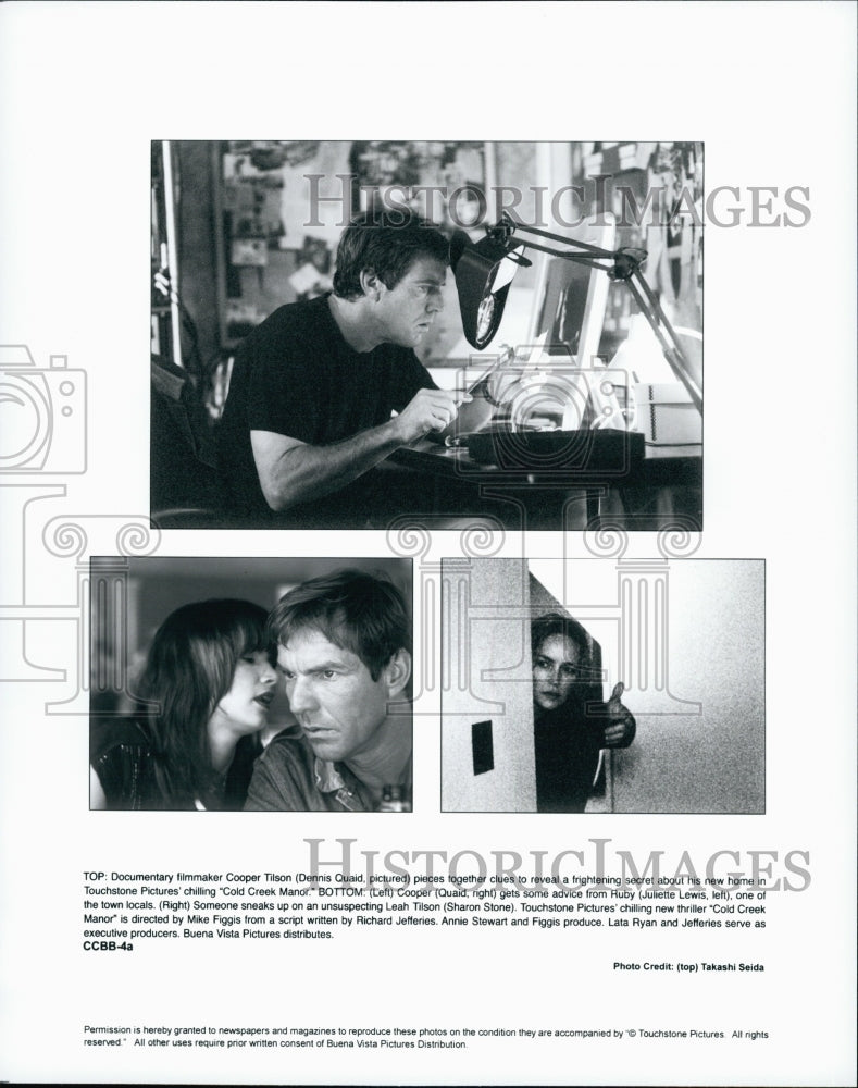 2003 Press Photo Scenes From &quot;Cold Creek Manor&quot; - DFPG54295 - Historic Images