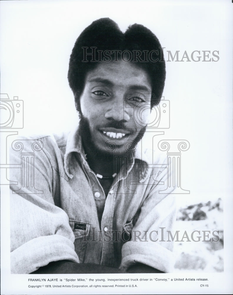 1978 Press Photo Franklyn Ajaye &quot;Convoy&quot; - Historic Images