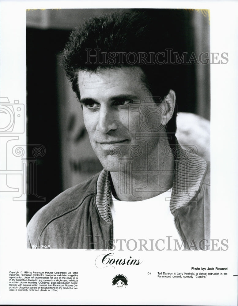 1989 Press Photo Ted Danson "Cousins" - Historic Images