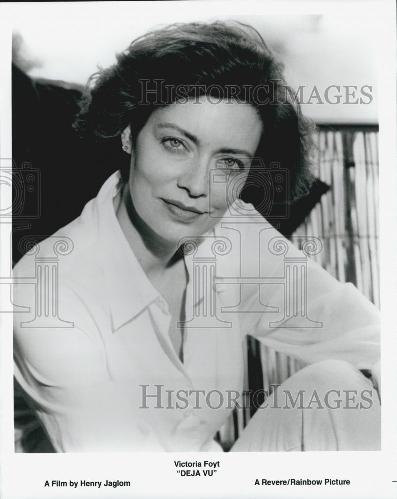2006 Press Photo Actress Victoria Foyt Stars In Action Thriller Film "Deja Vu" - Historic Images