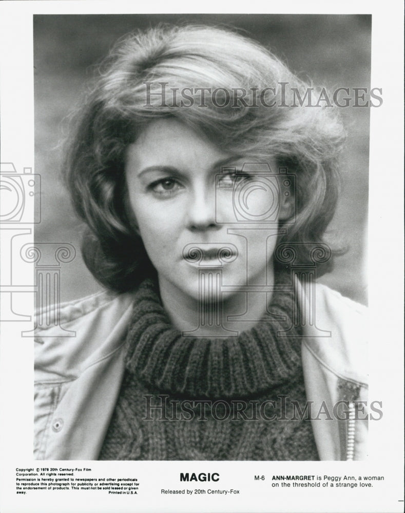 1978 Press Photo Ann-Margaret in "Magic" - Historic Images