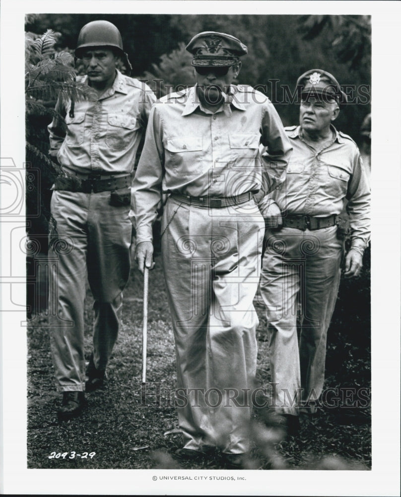 &quot;MacArthur&quot; Gregory Peck Marj Dusay Actor GD Spradlin Walter Miles-Historic Images