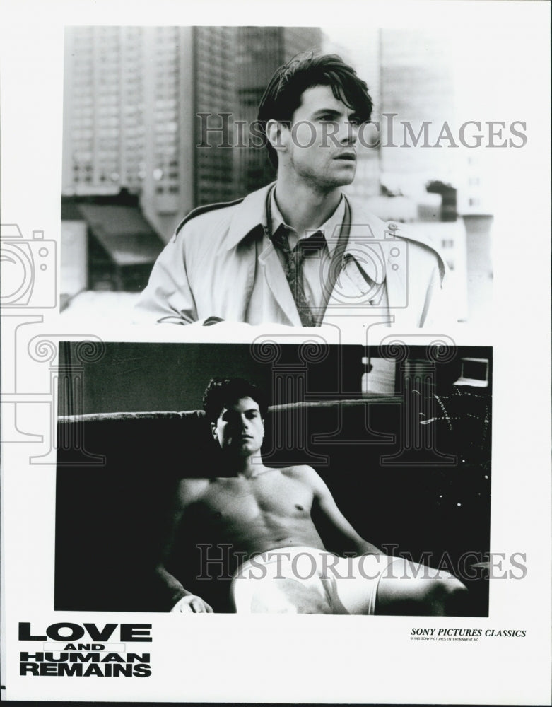 1995 Press Photo Cameron Bancroft in &quot;Love and Human Remains&quot; - Historic Images