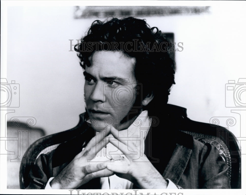 1989 Press Photo Actor Timothy Hutton in &quot;Torrents of Spring&quot; Film - Historic Images
