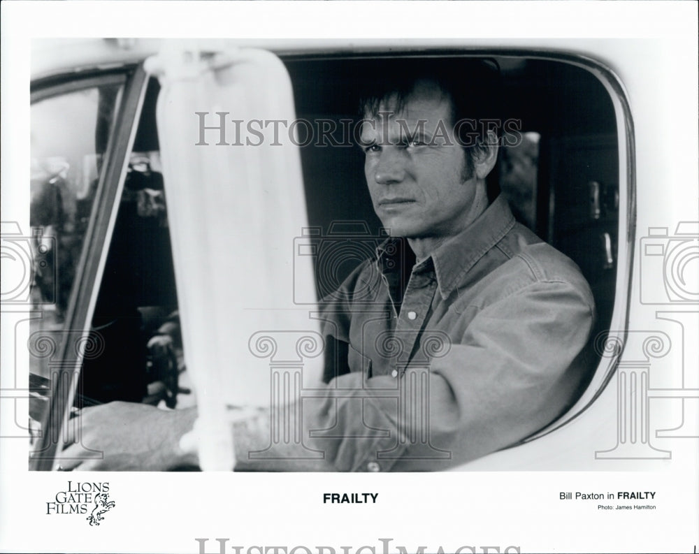 2001 Press Photo Movie Frailty With Actor Director Bill Paxton Lions Gate Films - Historic Images