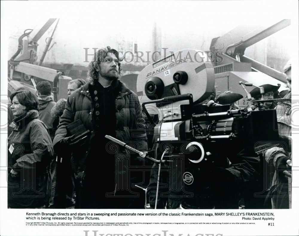 1994 Press Photo Director and Star Kenneth Branagh  Mary Shelley's Frankenstein - Historic Images