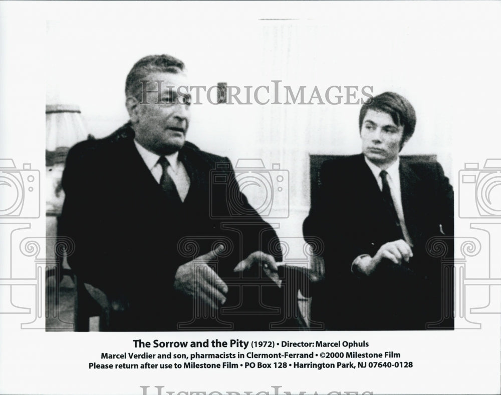 2000 Press Photo The Sorrow And The Pity Documentary Directed By Marcel Ophuls - Historic Images