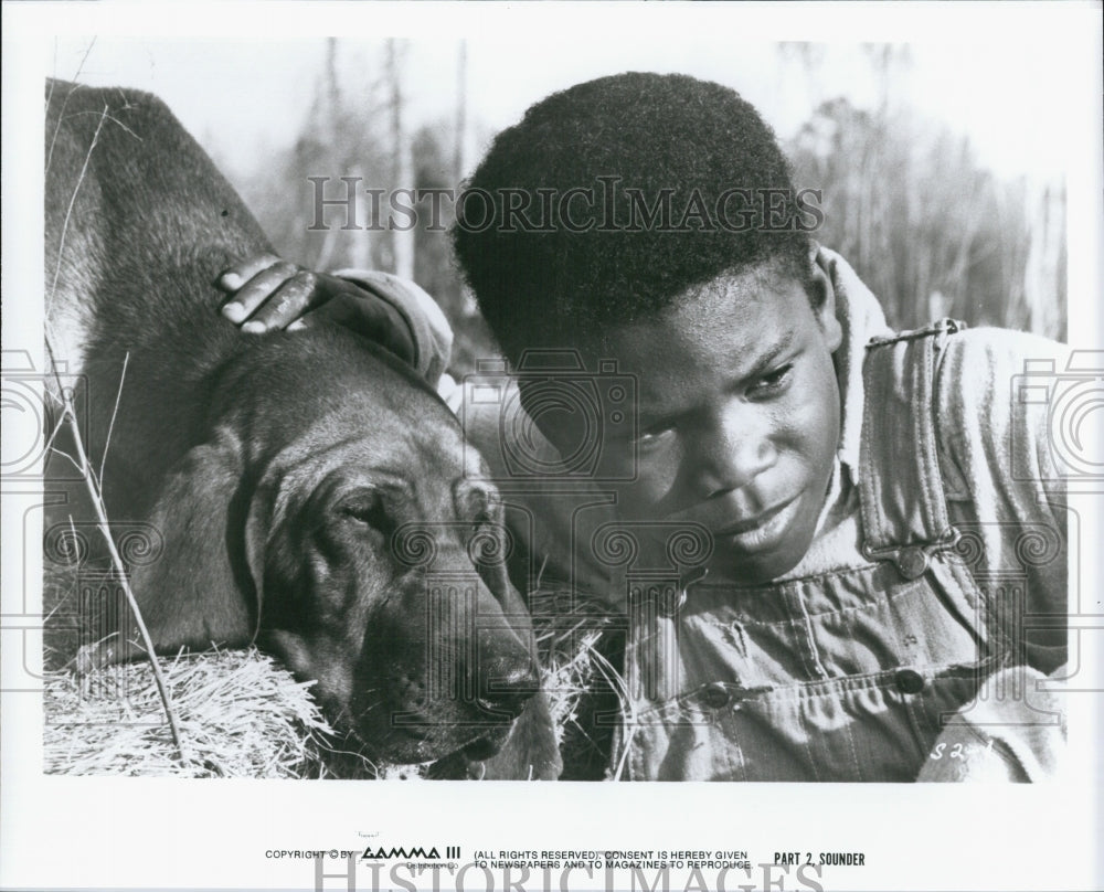 1972 Press Photo Scene from &quot;Sounder&quot; Film Part 2 - DFPG59183 - Historic Images