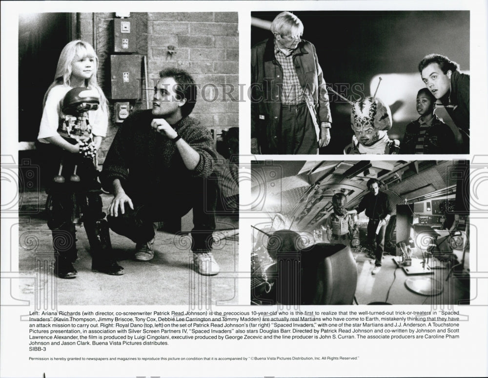1990 Press Photo Stills from "Spaced Invaders" Film by Patrick Read Johnson - Historic Images