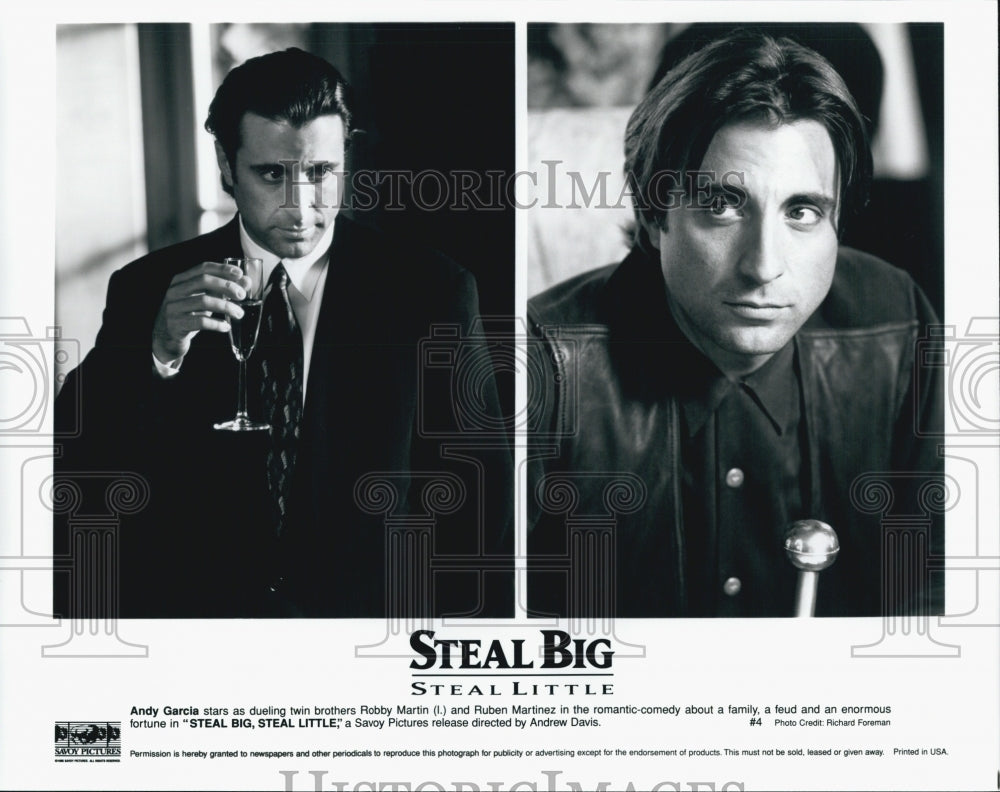 1996 Andy Garcia, &quot;Steal Big Steal Little&quot;-Historic Images