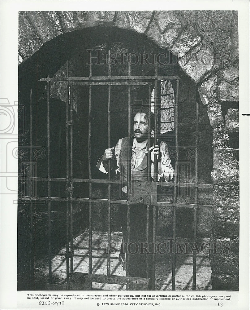 1979 Press Photo Actor Peter Sellers in &quot;The Prisoner of Zenda&quot; Film - Historic Images