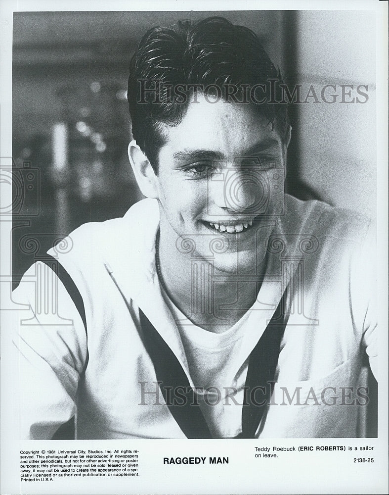 1981 Press Photo Eric Roberts in "Raggedy Man" - Historic Images