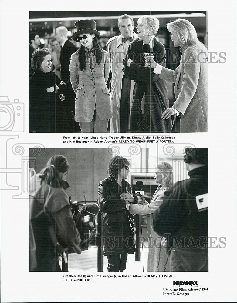 1994 Press Photo Linda Hunt and Tracey Ullman in &quot;Ready To Wear(Pret-A-Porter) - Historic Images