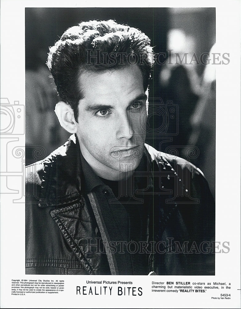 1994 Press Photo Director Ben Stiller of &quot;Reality Bites&quot; - Historic Images