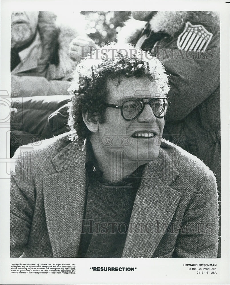 1980 Press Photo Co-producer of "Resurrection" Howard Rosenman - Historic Images