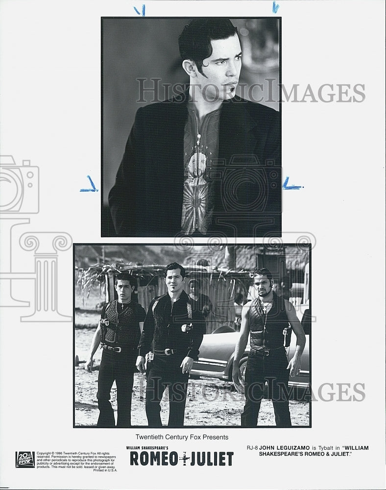 1995 Press Photo John Leguizamo Plays Tybalt In "William Shakespeare's Romeo & - Historic Images