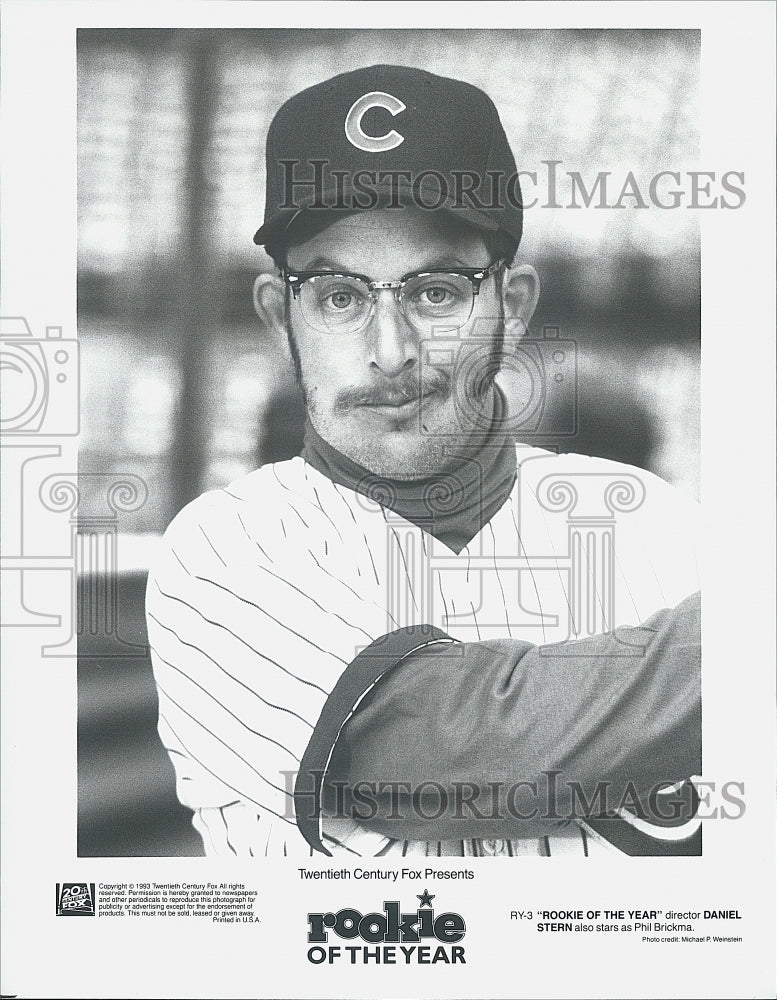1993 Press Photo "Rookie of the Year" director Daniel Stern also stars - Historic Images