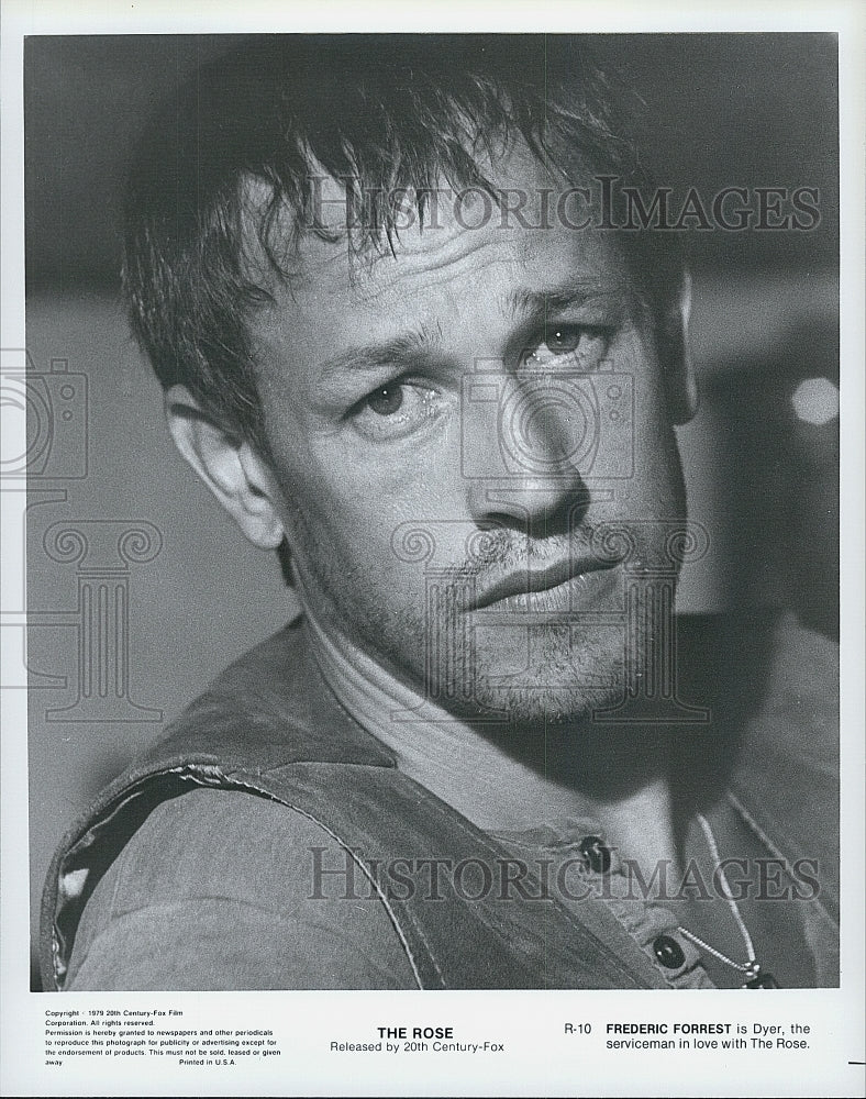 1979 Press Photo Actor Frederic Forrest in "The Rose" Film - Historic Images