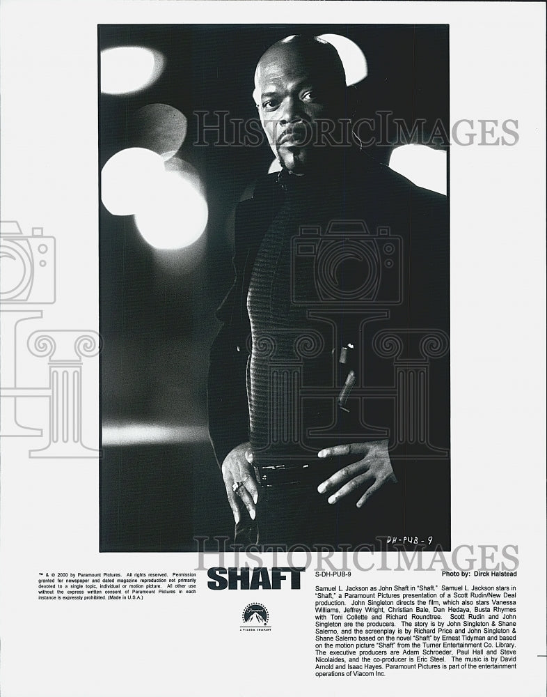 2000 Samuel L. Jackson stars in &quot;Shaft&quot;-Historic Images