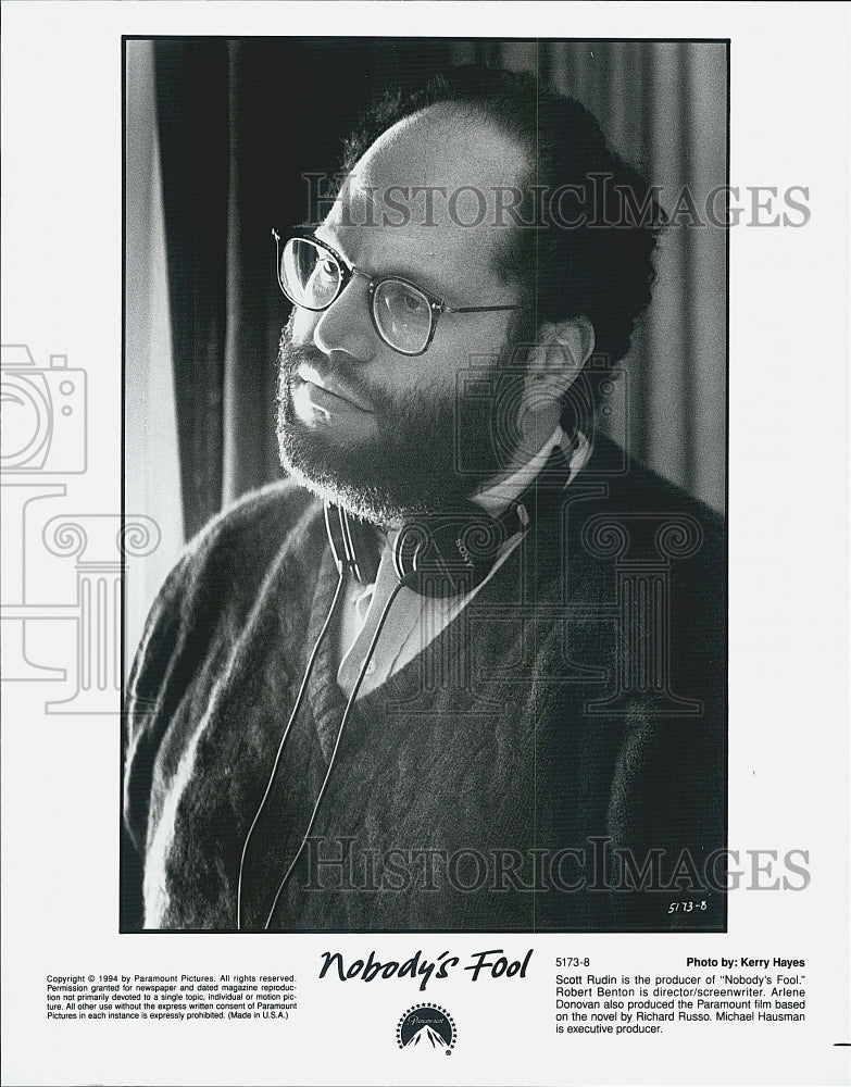 1994 Press Photo Scott Rudin Stars In &quot;Nobody&#39;s Fool&quot; - Historic Images