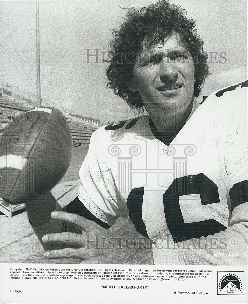 1979 Press Photo  "North Dallas Forty" Charles Durning - Historic Images