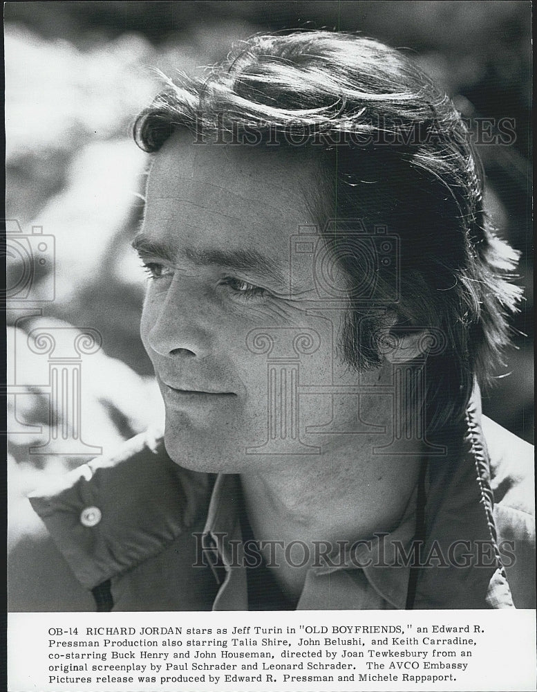 1979 Press Photo Richard Jordan in &quot;Old Boyfriends&quot; - Historic Images