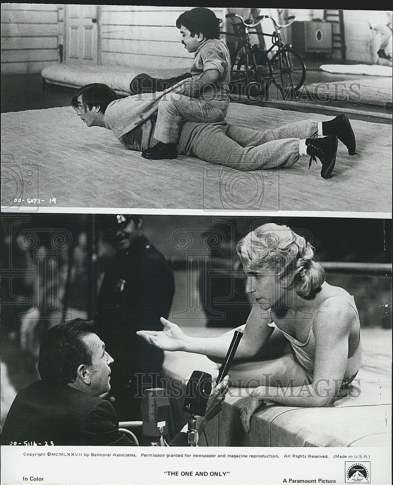 1977 Press Photo Scene from "The One And Only" - Historic Images