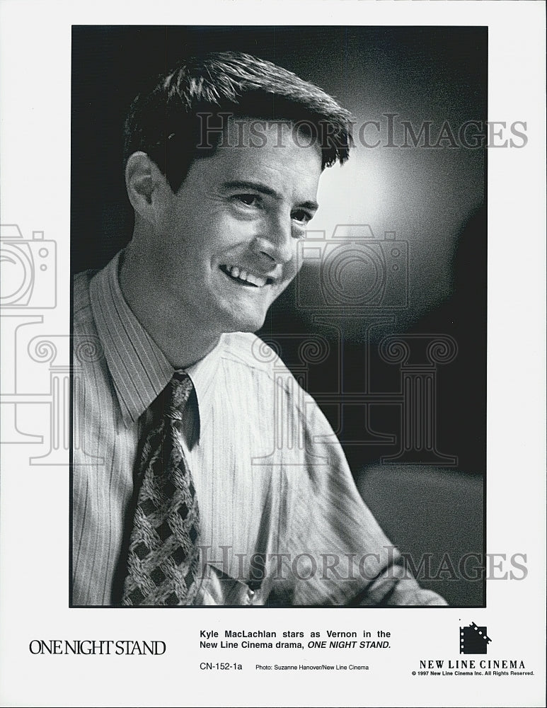 1997 Press Photo Kyle MacLachlan in "One Night Stand" - Historic Images