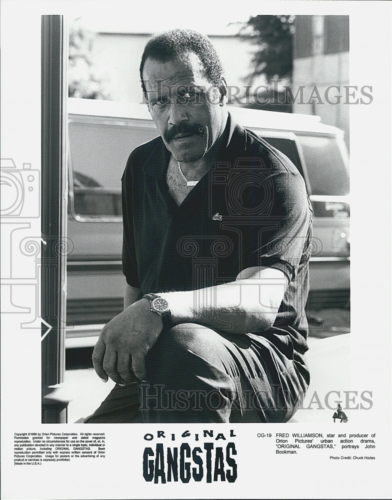 1996 Press Photo "Original Gangstas"  Fred Williamson - Historic Images