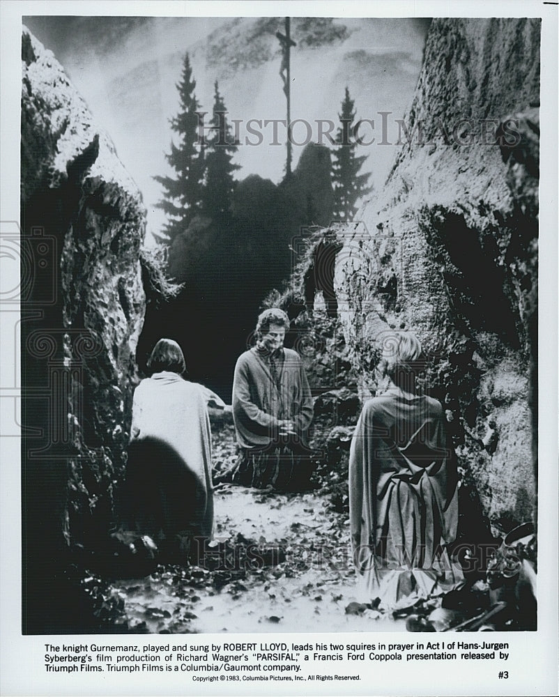 1983 Press Photo  "Parsifal" Robert  Lloyd - Historic Images