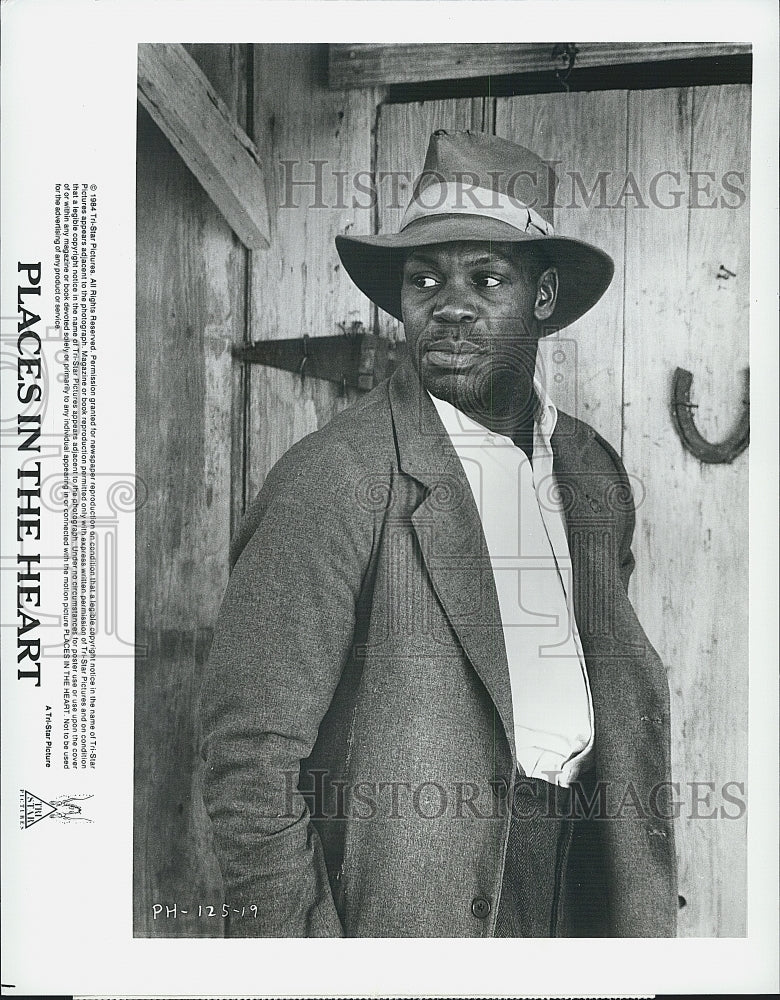 1984 Press Photo Danny Glover Sally Field In &quot;Places In The Heart&quot; Written and - Historic Images