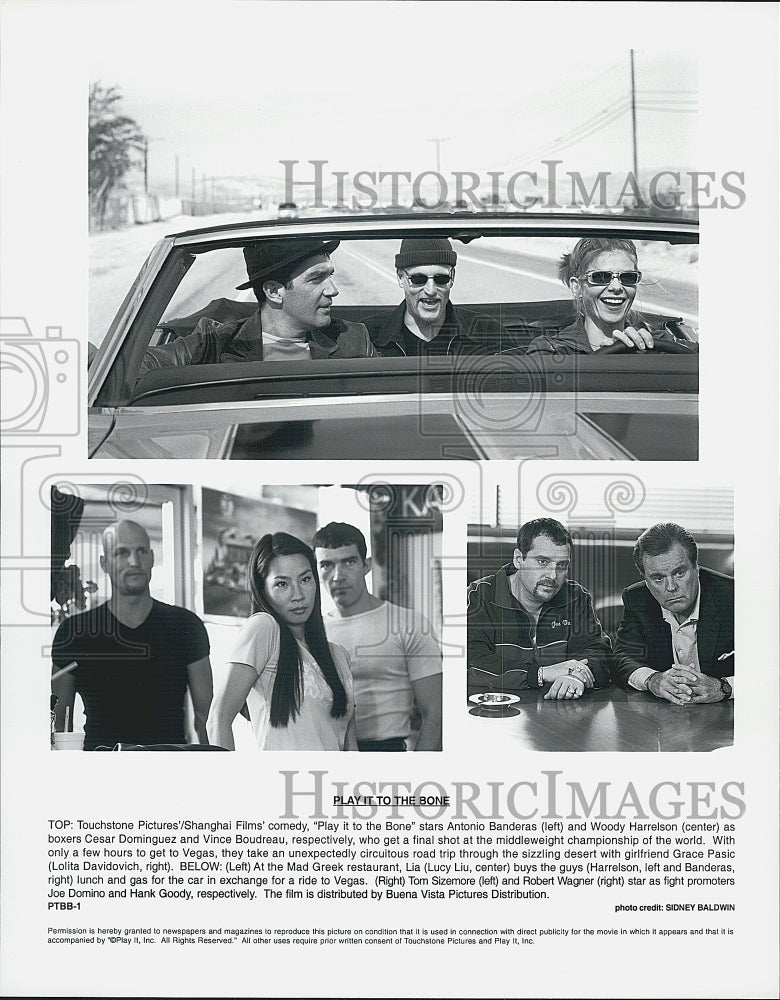 Press Photo &quot;Play It To The Bone&quot; Woody Harrelson Cesar Dominguez - Historic Images