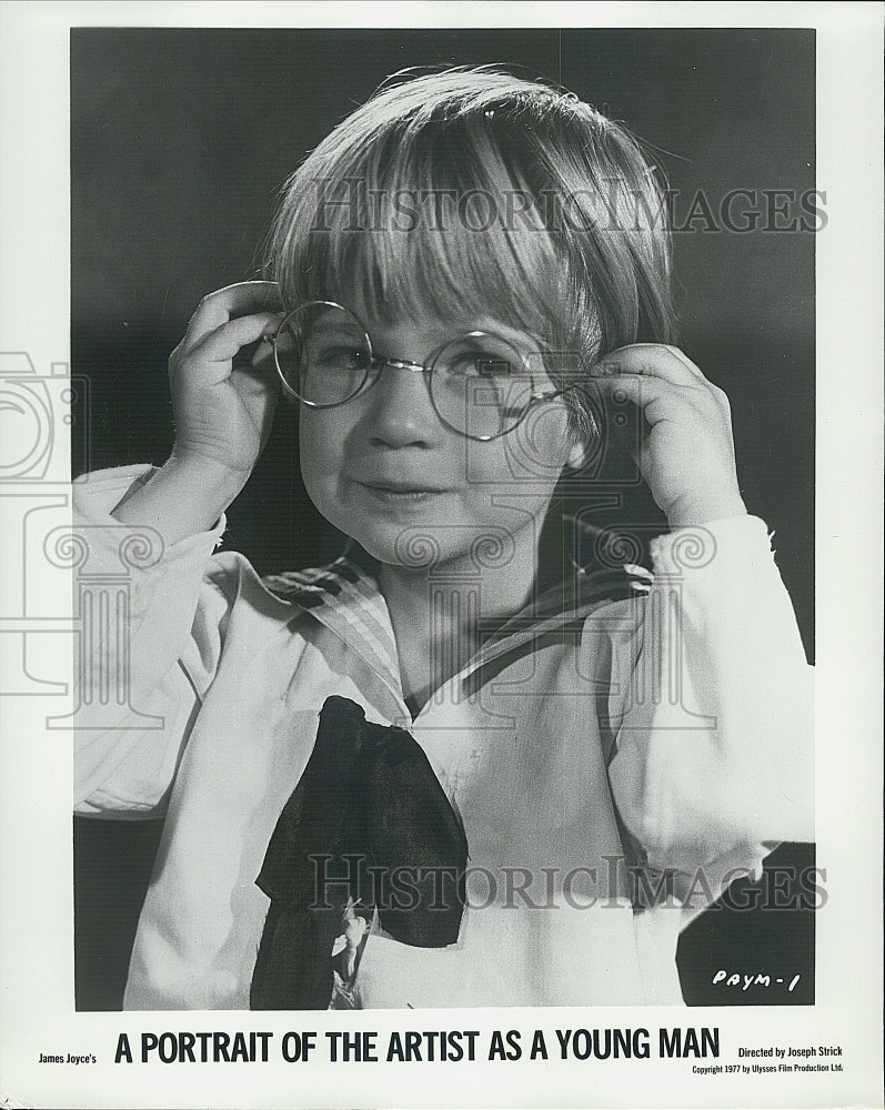 1977 Press Photo Scene from &quot;A Portrait of the Artist as a Young Man&quot; - Historic Images