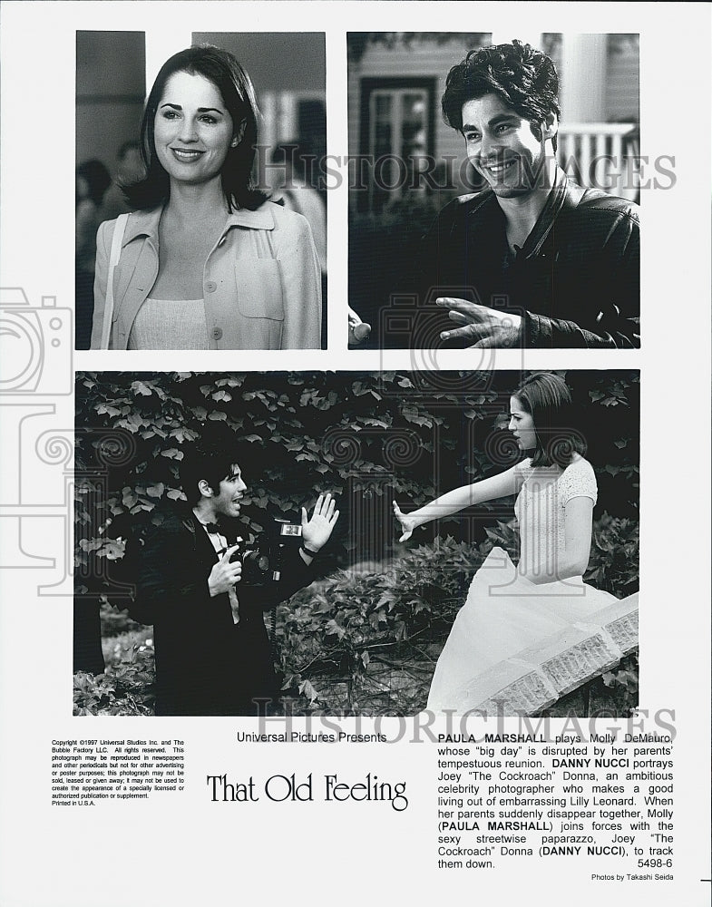 1997 Press Photo Paula Marshall Danny Nuchi In "That Old Feeling" - DFPG66435 - Historic Images