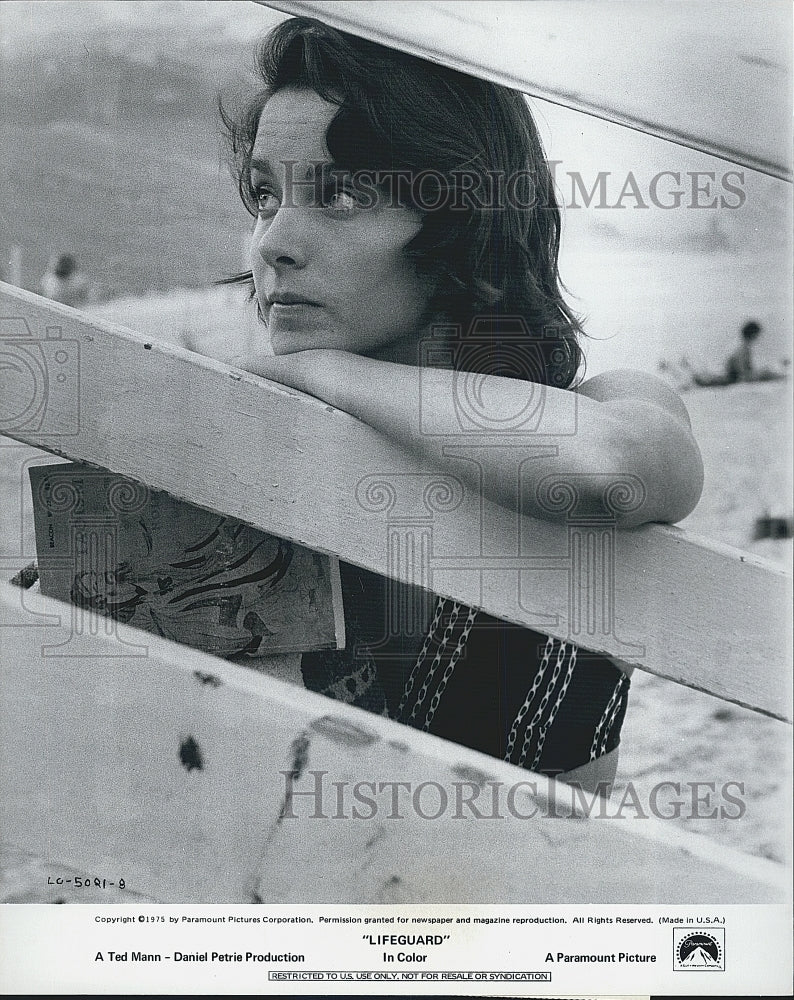 1975 Press Photo Kathleen Quinlan &quot;Lifeguard&quot; - Historic Images