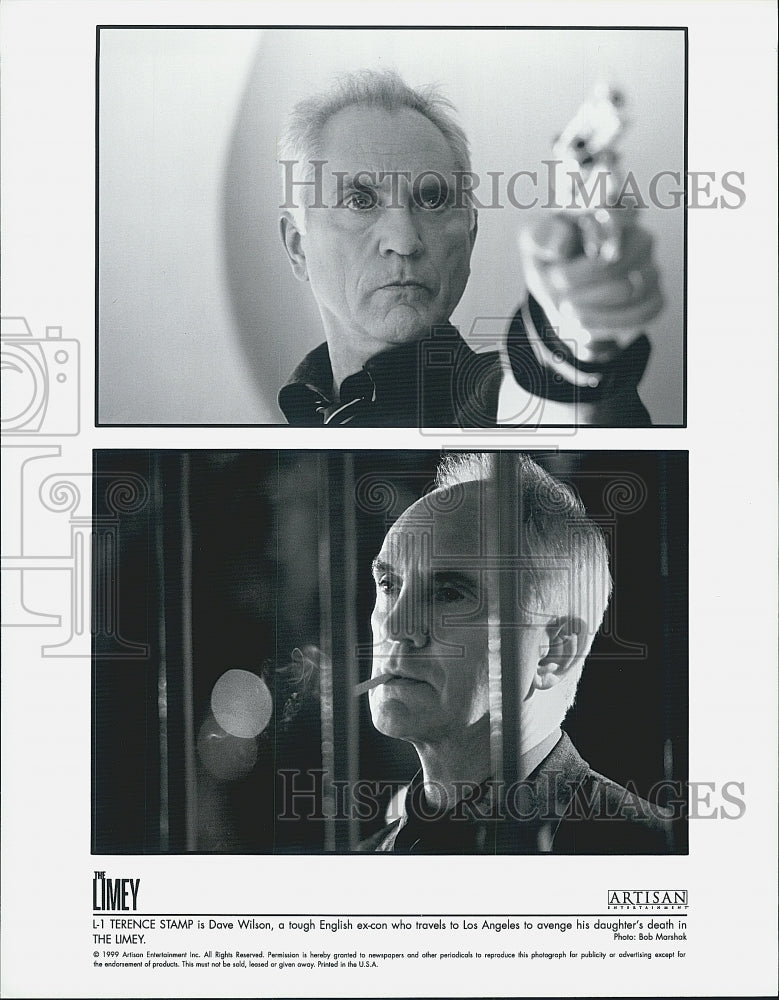 1999 Press Photo Terence Stamp in "The Limey" - Historic Images