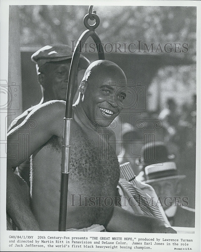 Press Photo James Earl Jones in "The Great White Hope" - Historic Images