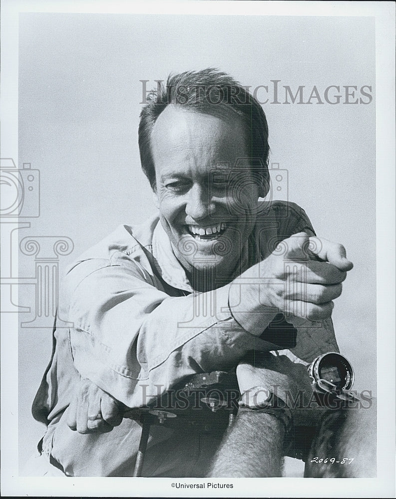 Press Photo George Roy Hill Director Producer of &quot;The Great Waldo Pepper&quot; - Historic Images